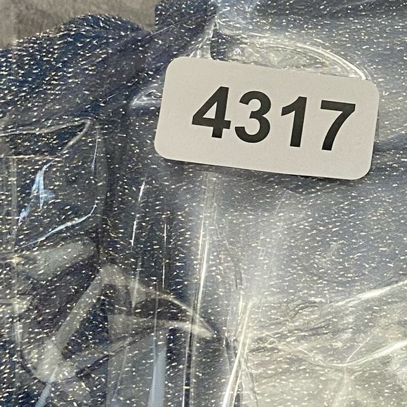 New! Baobab goa top glossy blue bikini top one shoulder 24317 - Picture 8 of 8